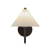 Serena 8-in Matte Black/Opal Glass Socket Wall/Vanity Light