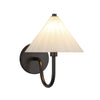 Serena 8-in Matte Black/Opal Glass Socket Wall/Vanity Light
