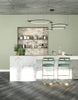 Serif 36-in Black LED Multi Pendant