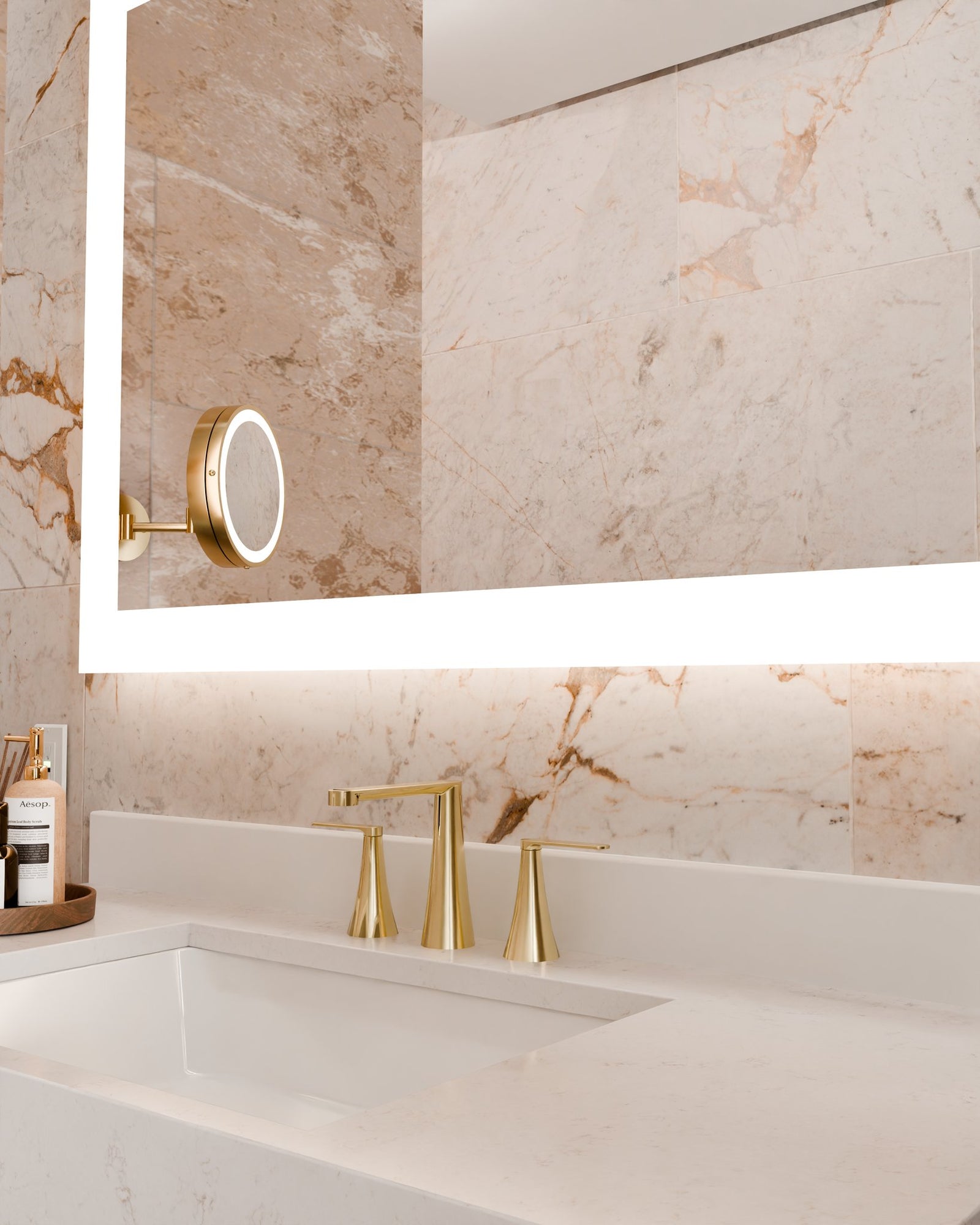 Silhouette™ 48 x 36 x 1.75 LED Lighted Mirror — View 4