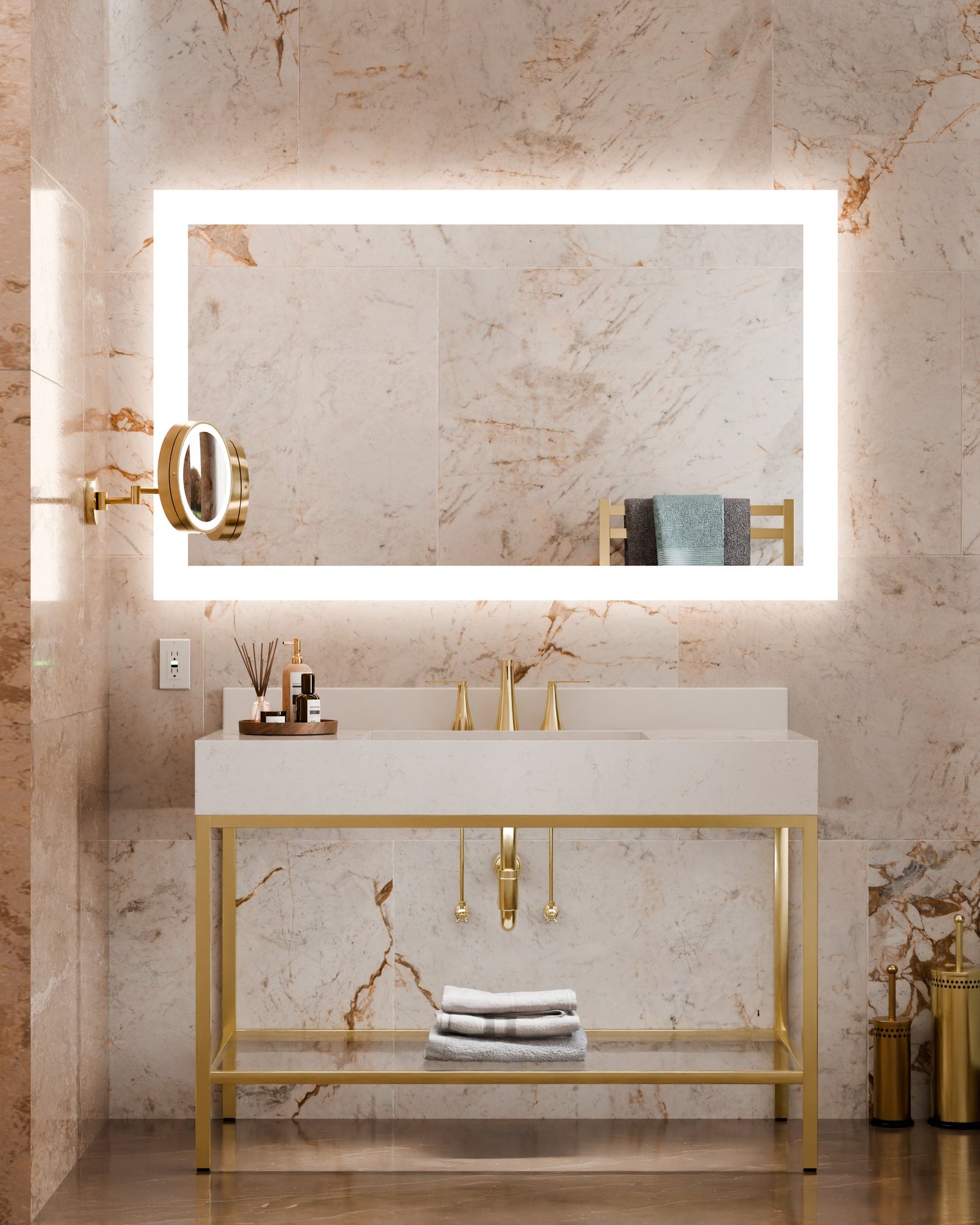 Silhouette™ 60 x 36 x 1.75 LED Lighted Mirror