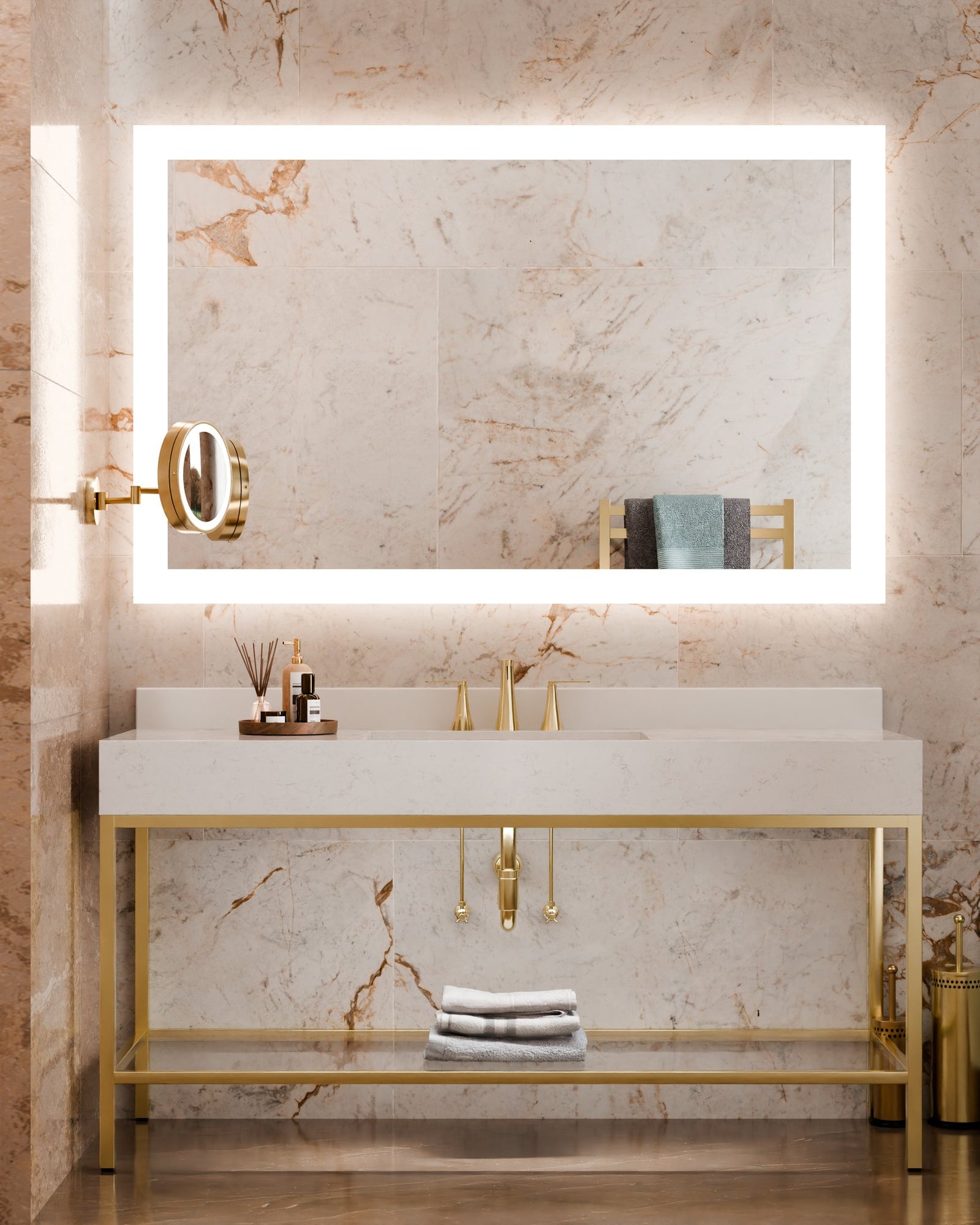 Silhouette™ 66 x 42 x 1.75 LED Lighted Mirror