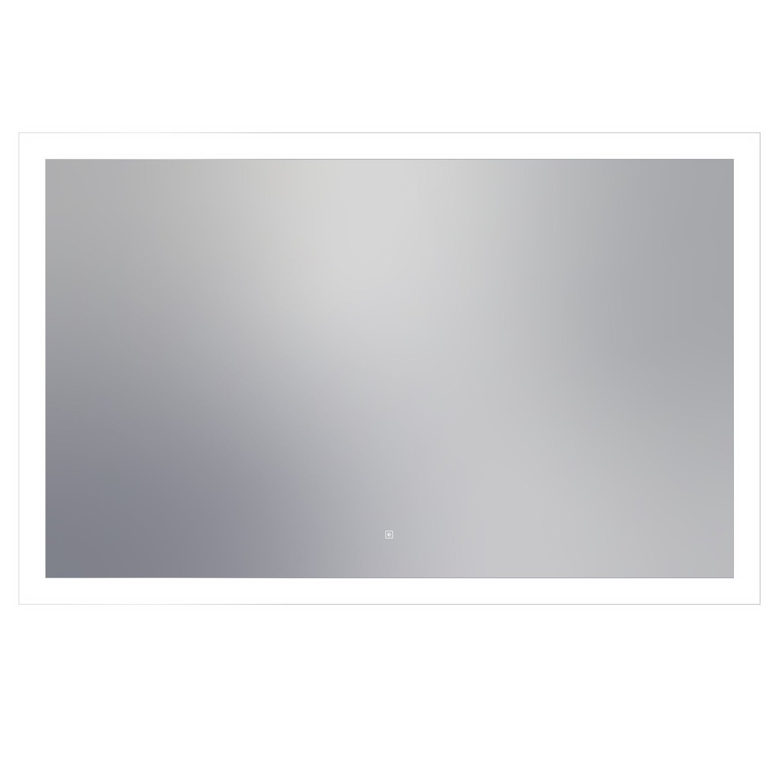 Silhouette™ 66 x 42 x 1.75 LED Lighted Mirror — With Keen