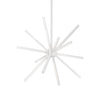 Sirius Minor 20-in White LED Chandeliers