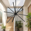Sirius Minor 32-in Black LED Chandeliers