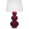 Sugar Plum Triple Gourd Table Lamp