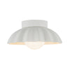 Soleil 10-in Antique White/Opal Glass LED Wall/Vanity Light
