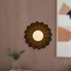 Soleil 10-in Matte Black/Opal Glass LED Wall/Vanity Light