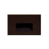 Sonic 3-in Bronze LED Exterior Wall/Step Lights