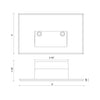 Sonic 3-in Bronze LED Exterior Low Voltage Wall/Step Lights