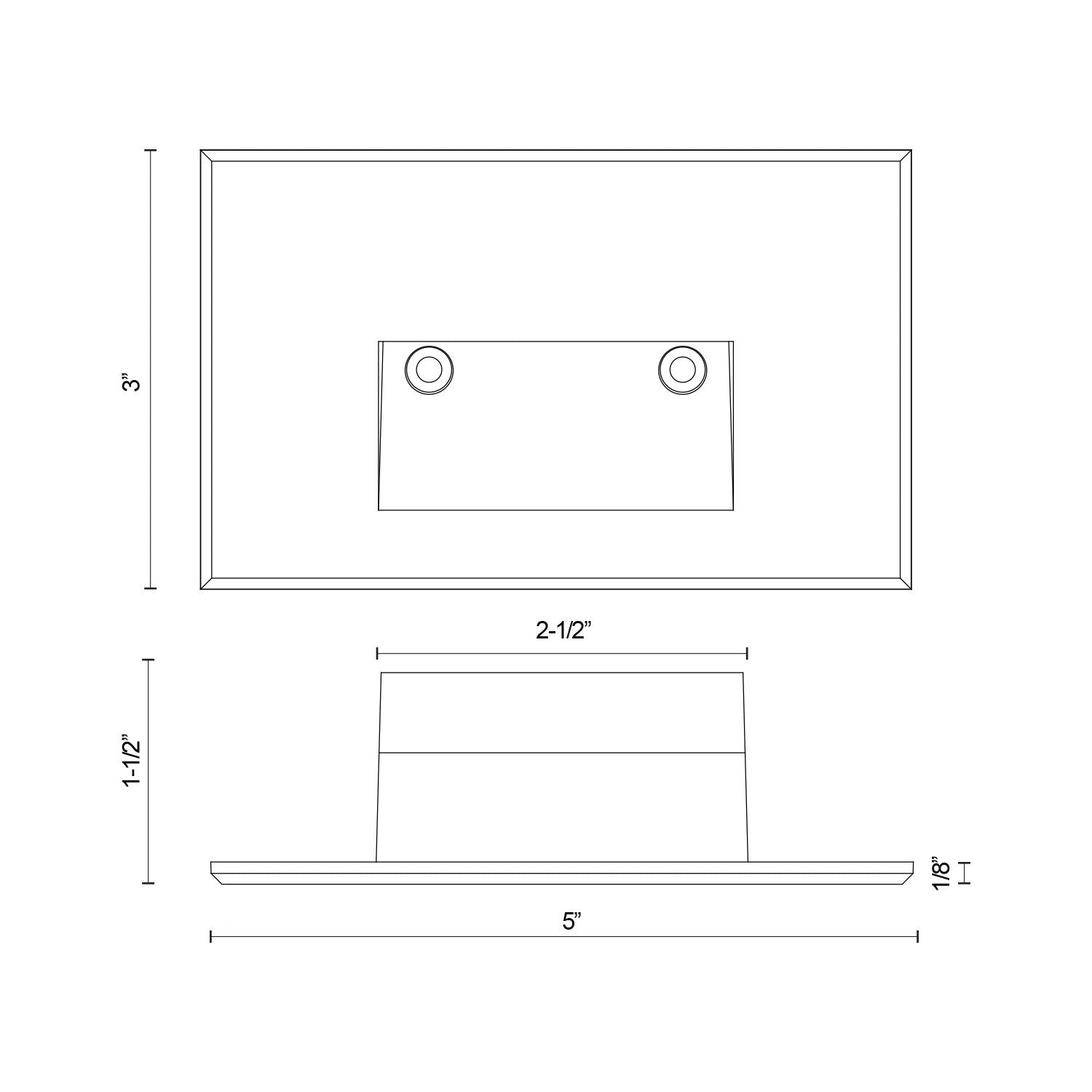 Sonic 3-in Bronze LED Exterior Low Voltage Wall/Step Lights