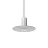 Novo Short - Luminous Ring - Acrylic Single Pendant - White Socket