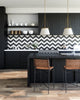 Speakeasy 18-in Aged Gold/White Linen 1 Light Pendant