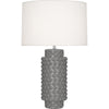 Smokey Taupe Dolly Table Lamp