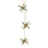 Starburst Triple 29" Starburst - Brushed Brass