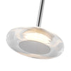Stephord 4-in Chrome/Clear Glass LED Pendant