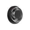 Stephord 4-in Black/Clear Glass LED Wall Sconce