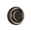 Stephord 4-in Black/Clear Glass LED Wall Sconce