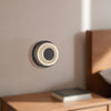 Stephord 4-in Black/Frosted Glass LED Wall Sconce