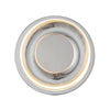 Stephord 4-in Chrome/Clear Glass LED Wall Sconce