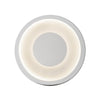 Stephord 4-in Chrome/Frosted Glass LED Wall Sconce