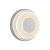 Stephord 4-in Chrome/Frosted Glass LED Wall Sconce