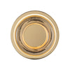Stephord 4-in Metallic Brass/Clear Glass LED Wall Sconce