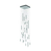 Steelos 72" Multi-Light Pendant - Polished Chrome