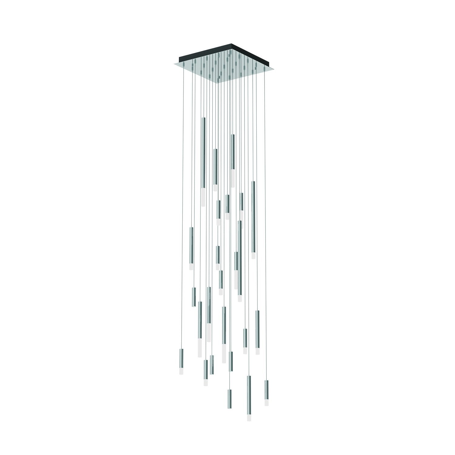 Steelos 72" Multi-Light Pendant - Polished Chrome