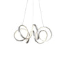 Synergy 24-in Antique Silver LED Chandeliers