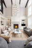 Synergy 41-in Antique Silver LED Chandeliers