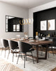 Synergy 42-in Antique Brass LED Linear Pendant