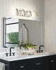Synergy 30-in Antique Silver LED Wall Sconce