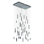 Steelos 48" Multi-Light Pendant - Polished Chrome