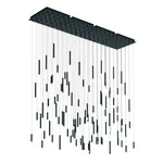 Steelos 96" Multi-Light Pendant - Matte Black