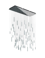 Steelos 72" Multi-Light Pendant - Matte Black
