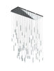 Steelos 72" Multi-Light Pendant - Polished Chrome