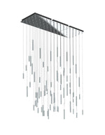 Steelos 72" Multi-Light Pendant - Polished Chrome