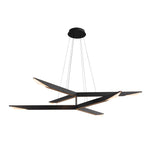 Tachi 42-in Urban Bronze LED Chandelier