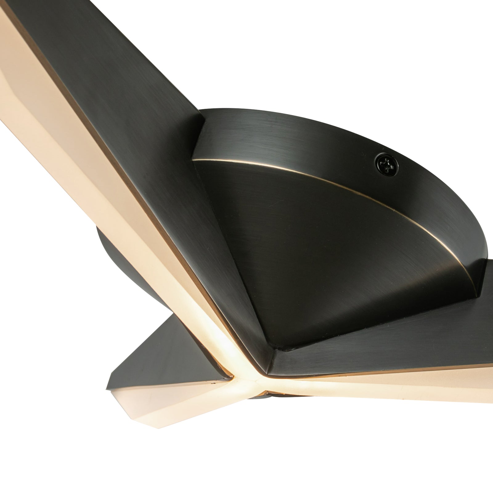 Tachi 15-in Urban Bronze LED Flush Mount