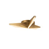 Tachi 15-in Vintage Brass LED Flush Mount