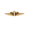 Tachi 15-in Vintage Brass LED Flush Mount