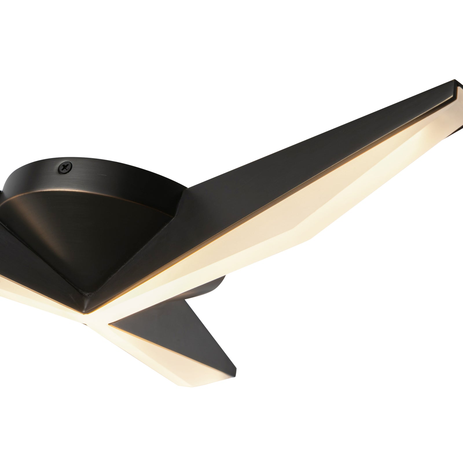 Tachi 18-in Urban Bronze LED Flush Mount