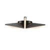 Tachi 18-in Urban Bronze LED Flush Mount