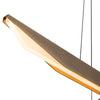 Tachi 31-in Vintage Brass LED Pendant