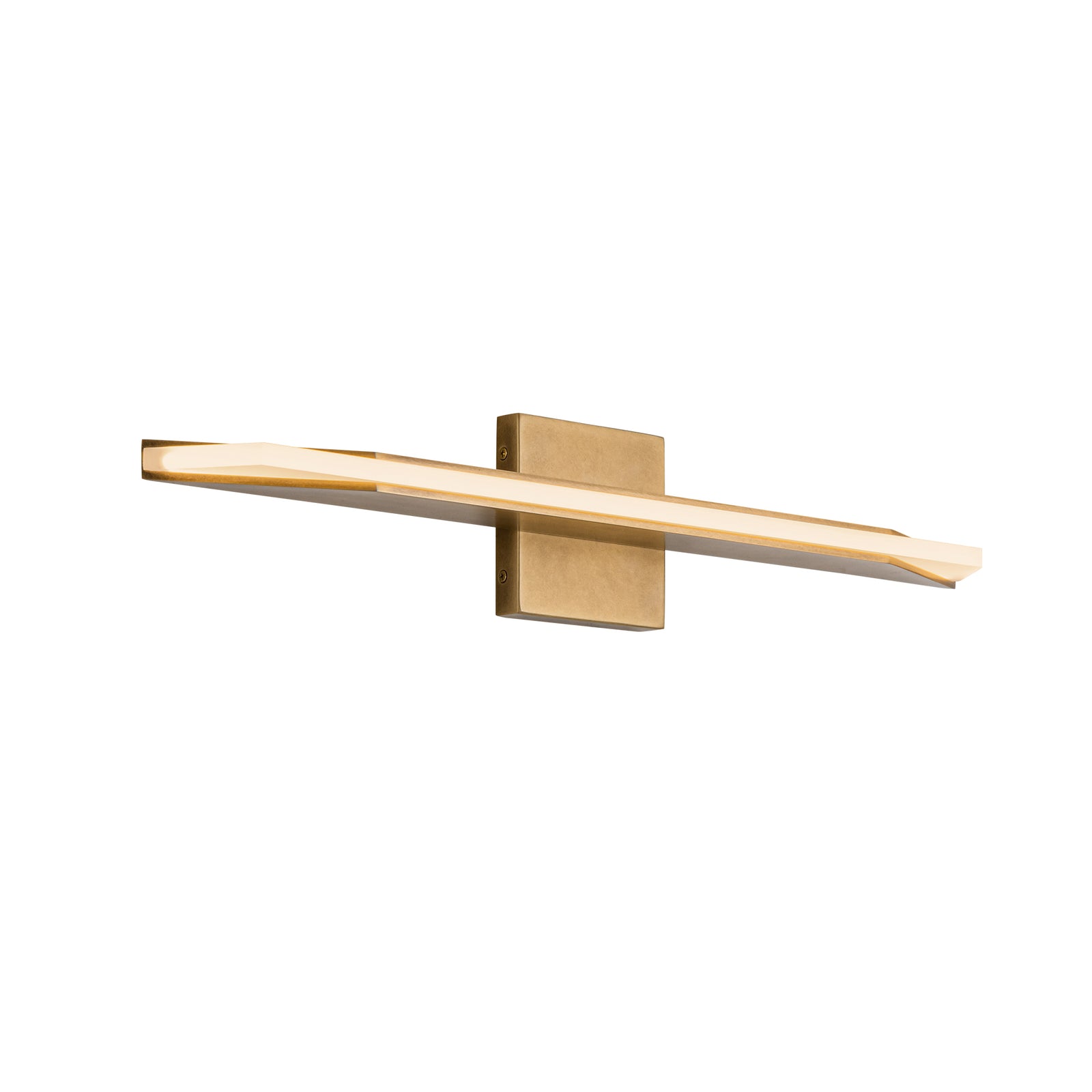 Tachi 25-in Vintage Brass LED Vanity Light