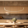 Talis 48-in Brushed Gold LED Linear Pendant