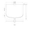 Talis 48-in Black LED Linear Pendant