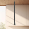 Taper 16-in Black LED Pendant