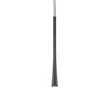 Taper 16-in Black LED Pendant